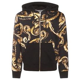 Versace Couture Regular Fit Kapuzenjacke Schwarz