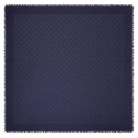 Tory Burch Sciarpa da viaggio in jacquard Blu