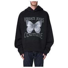 Versace Sudadera holgada Cabinet de Curiosité Negro