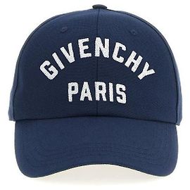 Givenchy Baseballkappe mit gesticktem Logo Blau