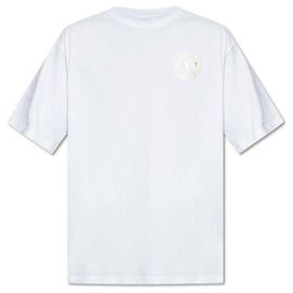 Versace T-shirt with Emblem White