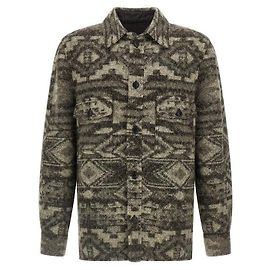 Isabel Marant Motif Wool Jacket Brown