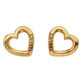 Versace Orecchini a cuore D'oro