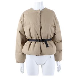 Giacca Puffer Christian Dior Marrone