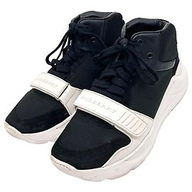 Baskets montantes Burberry Blanc