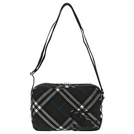 Burberry Borsa a tracolla a quadri Nero