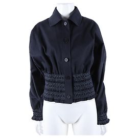 Giacca a Maniche Lunghe Hermès Blu