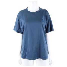Acne Studios Manga Curta Azul