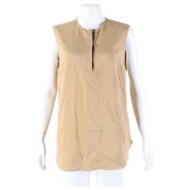 Brunello Cucinelli Sans Manches Marron