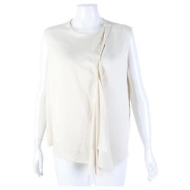 Lanvin Top sem mangas Branco