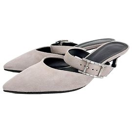 Hermès Mule Weiß