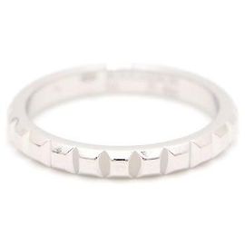 Boucheron Clou de Paris Platinum Mini Wedding Band Ring Silvery