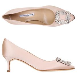 Manolo Blahnik DNUD CLC Pump Brown