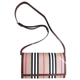 Burberry Borsa a tracolla Hannah Clutch Marrone