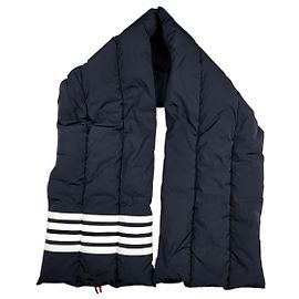 Thom Browne Cachecol acolchoado Azul
