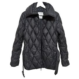Moncler Jaqueta acolchoada com plumas Preto
