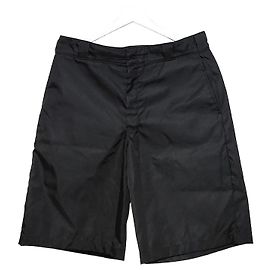 Prada Bermudas de Re-Nylon Negro