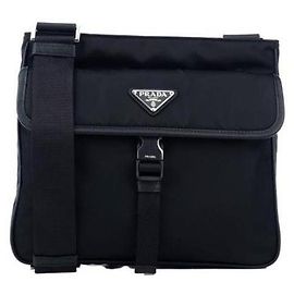 Prada Re-Nylon Shoulder Bag Black