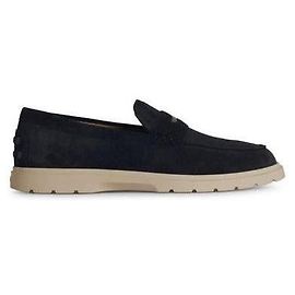 Tod's Mocassin en daim Bleu