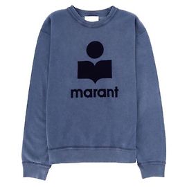 Isabel Marant Moletom Gráfico Azul