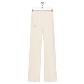 Loewe Pantalon Soft Bootleg Blanc