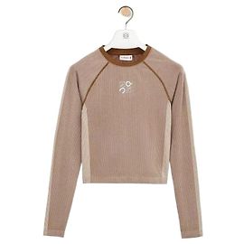 Loewe Top de manga comprida Branco