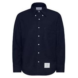 Thom Browne Oxford Hemd mit Armbinde Blau