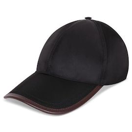 Prada Speedlock Nylon Baseball Cap Schwarz