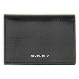 Givenchy Carteira de couro clássica Preto