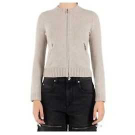 Isabel Marant Strickpullover mit Reißverschluss Braun