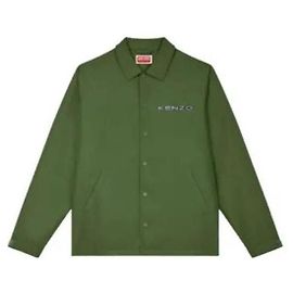 Kenzo Padded Coach Jacket Brown