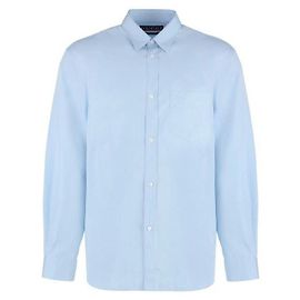 Gucci Camicia in popeline di cotone Blu