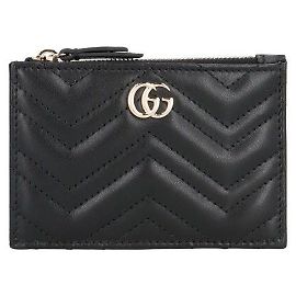 Gucci Porte-clés GG Marmont Noir
