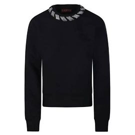 Gucci Suéter de algodón negro Negro