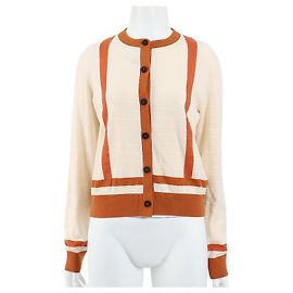 Hermès Cardigã Marrom