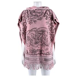 Best-Kombinierter Poncho von Christian Dior Pink