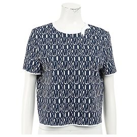 Kurzarm-Strickoberteil Christian Dior Mehrfarben