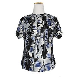 Marni Top raglán con estampado Azul