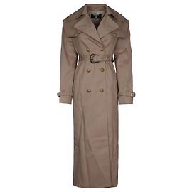 Balmain Überholter Damen-Trenchcoat Größe Braun