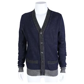 Langarm-Cardigan von Saint Laurent Schwarz