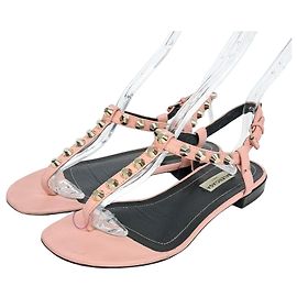 Balenciaga Flip-Flop Sandals Pink