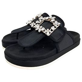 Roger Vivier Flip Flops Black