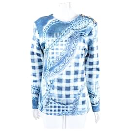 Balmain Langarmshirt Blau