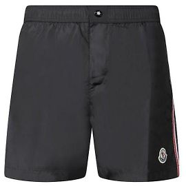 Moncler Shorts de baño Negro