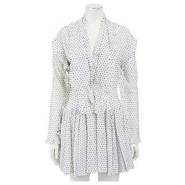 Alaïa Vestido Alaia Blanco