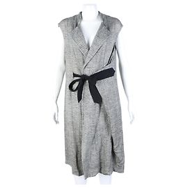 Langer Weste Dries Van Noten Braun