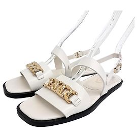 Tod's Sandalen Weiß