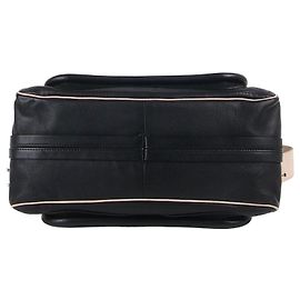 Chloé Bolsa Paraty Média Preta Branco
