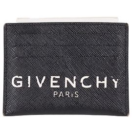 Givenchy Tarjetero con logo vintage Negro