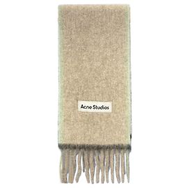 Cachecol de lã e mohair Acne Studios ALS Verde